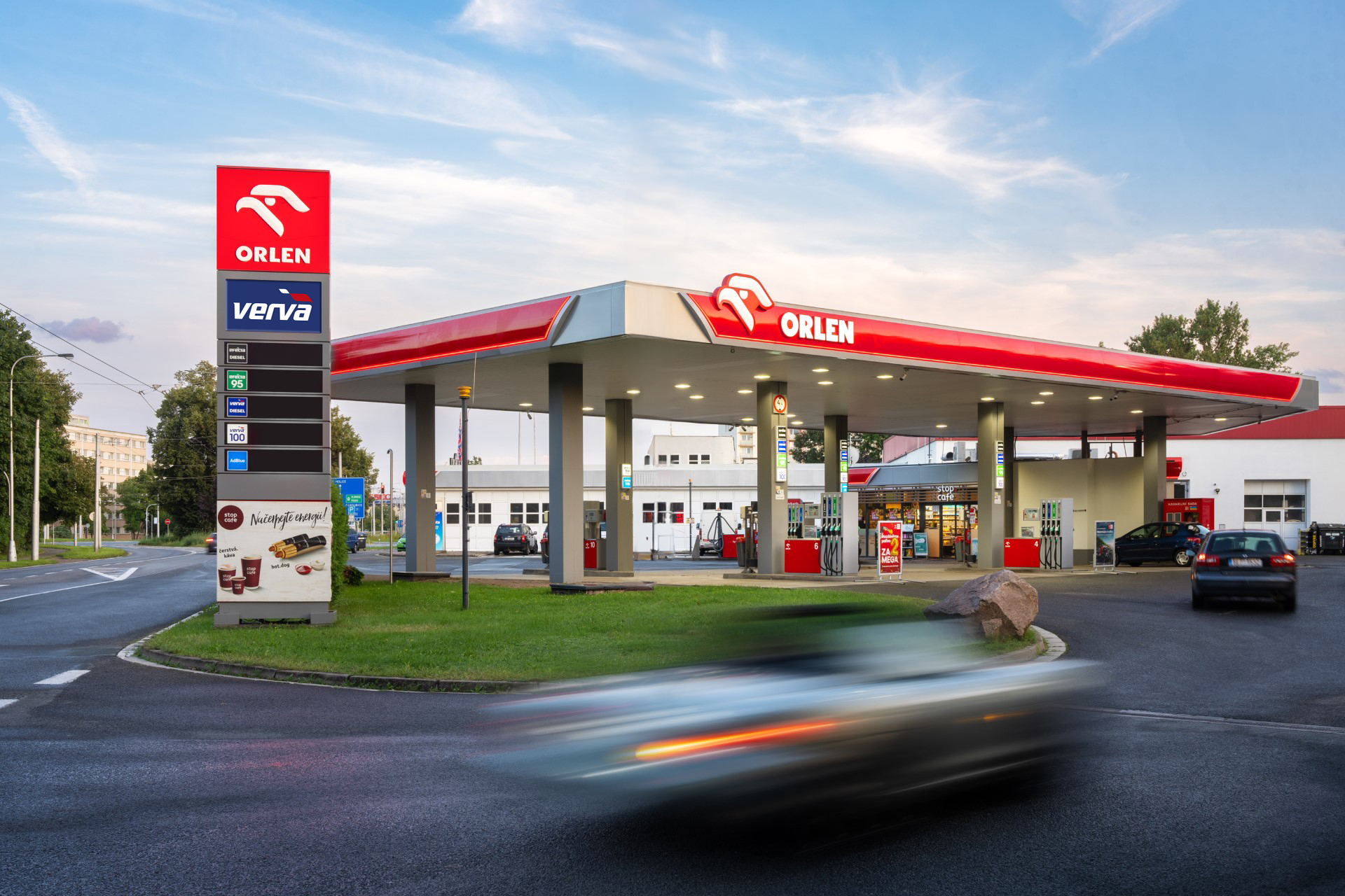 Zastrešení propagační logistiky pro ORLEN / BENZINA